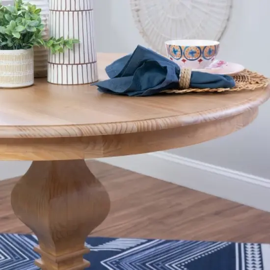 Doherty Round Dining Table Rustic Honey - Powell image {6}