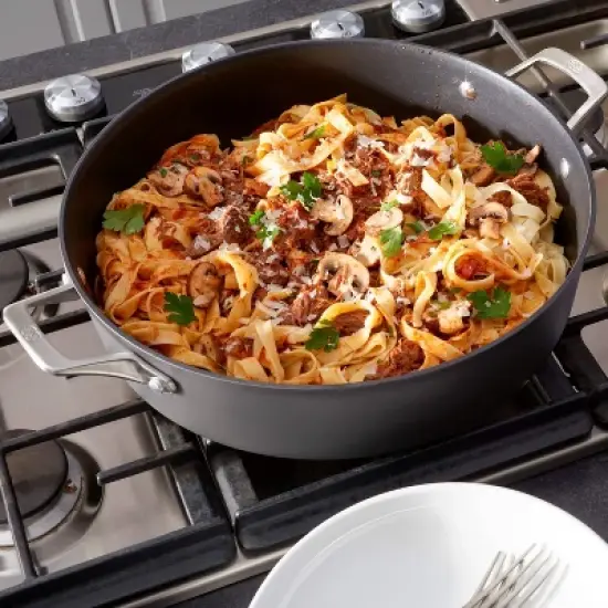 Calphalon Premier with MineralShield Nonstick, 7qt Sauteuse Pan image {4}