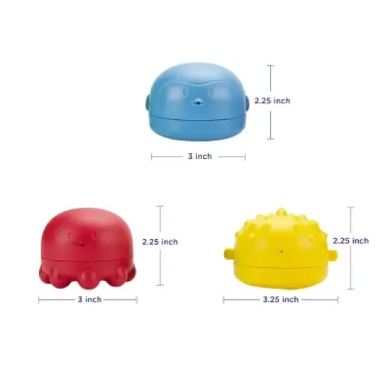 Ubbi Bath Squeeze Toys image {1}