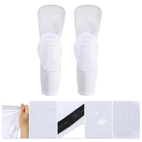 Unique Bargains Knee Brace Protection Sponge Knee Pads Breathable Knee Support for Men and Women 1 Pair image {2}