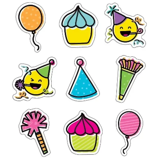 Carson-Dellosa Birthday Mega Pack Cutouts (120641-EC) image {2}