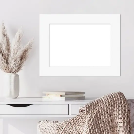 Amanti Art Basic Black Framed Dry Erase Magnetic Board image {8}