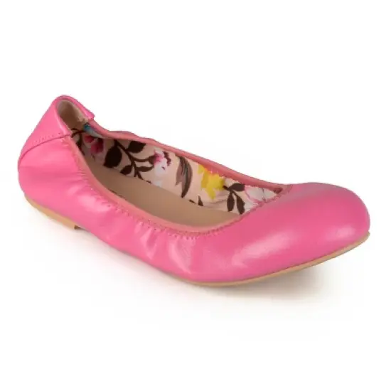 Journee Collection Womens Lindy Slip On Round Toe Ballet Flats image {10}