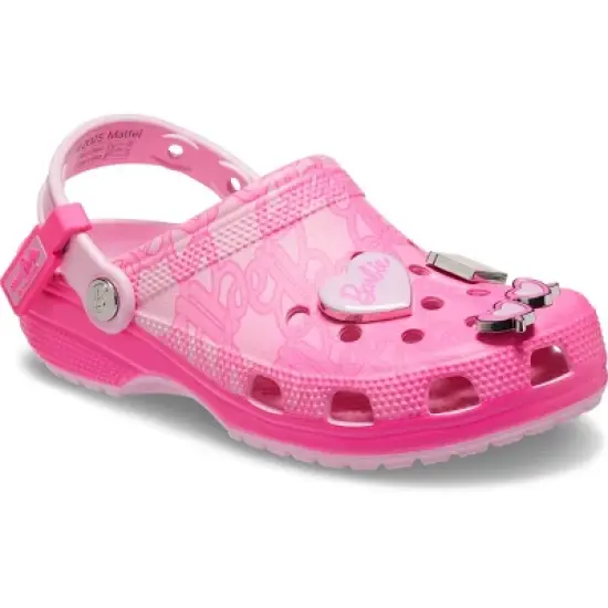 Crocs Adult Mattel Pink Barbie Classic Clogs image {4}