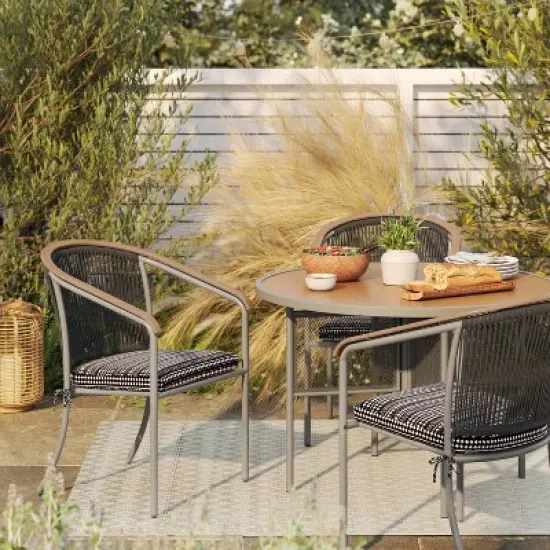 Geo Diamond Indoor/Outdoor Rug Natural - Project 62&trade; image {1}