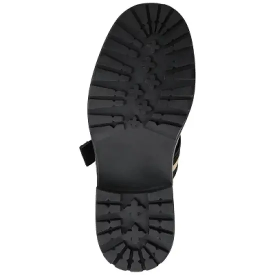 Journee Collection Womens Rilie Round Toe Block Heel Ankle Booties image {4}