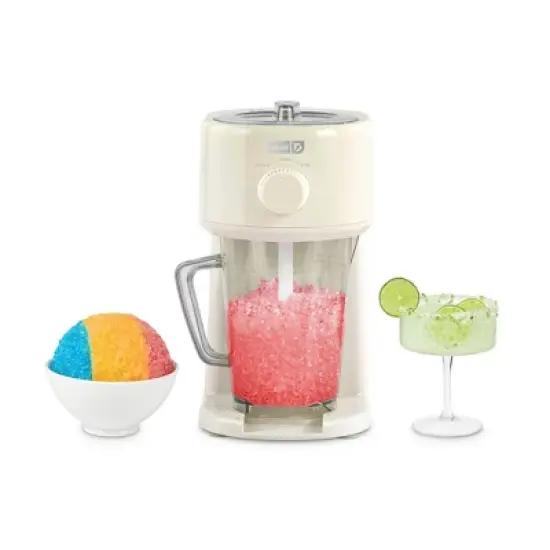 Dash Deluxe Shaved Ice and Slushy Maker - Cream image {6}