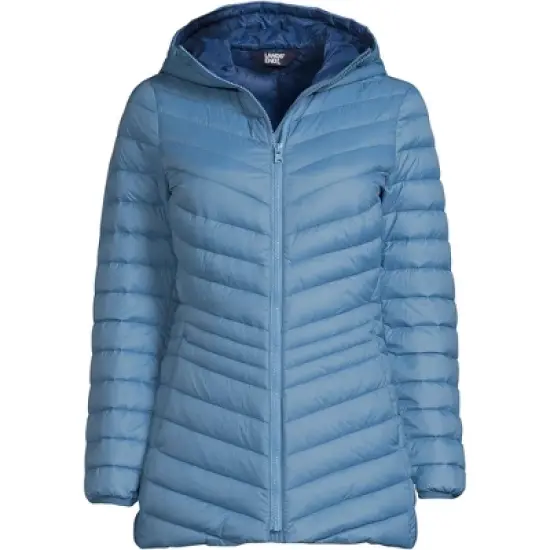Lands' End Women's Ultralight Packable Down Jacket image {6}