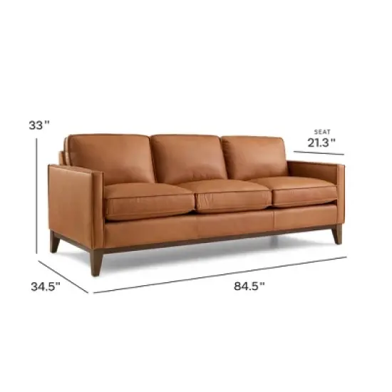 Chatfield Sofa Chestnut Brown - New Heights image {3}