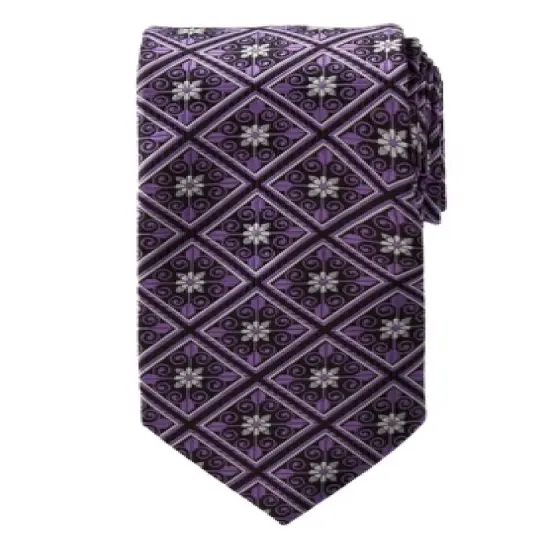 KS Signature by KingSize Men's Big & Tall  Extra Long Classic Fancy Tie Necktie image {4}