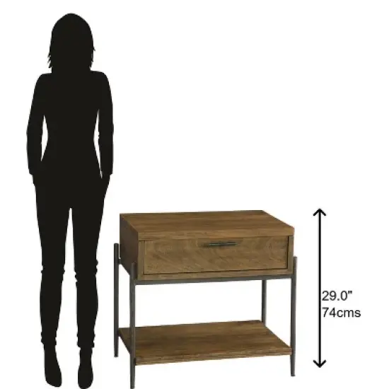 Hekman 23764 Hekman Single Drawer Nightstand 2-3764 Bedford image {1}