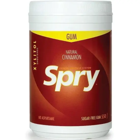 Xlear Spry Natural Cinnamon Chewing Gum image {2}