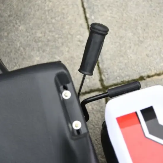 Aosom Pedal Go Kart Children Ride on Car Racing Style with Adjustable Seat, Plastic Wheels, Handbrake and Shift Lever image {7}