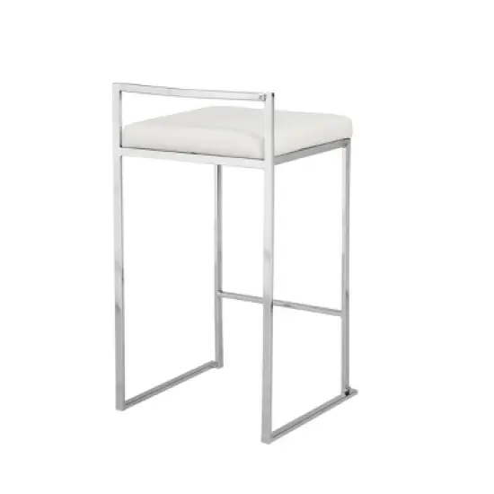 25.25" Lillian Upholstered Counter Height Barstool - Carolina Chair & Table image {5}