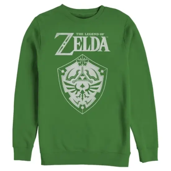 Men's Nintendo Legend of Zelda Shield Sweatshirt image {3}