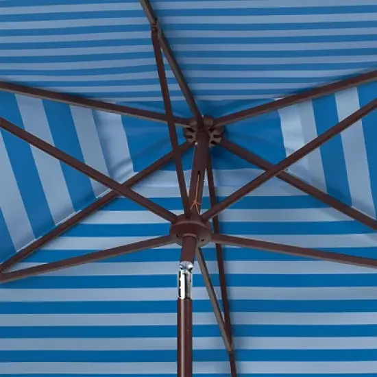 Athens 6.5 X 10 Ft Rectangle Crank Umbrella - PAT8307 - Safavieh image {2}