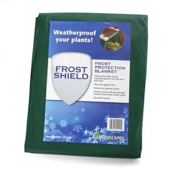 Greenscapes Frost Shield 12 ft. L X 10 ft. W Plant Protecting Blanket image {1}