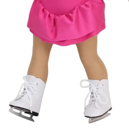 Sophia's - 18" Doll - Ice Skates - White image {3}