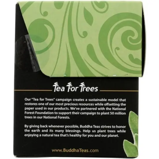 Buddha Teas Organic Sage Leaf Tea - Case of 6/18 Bags image {4}