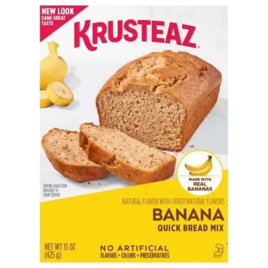 Krusteaz Banana Quick Bread Mix, 15 OZ image {7}