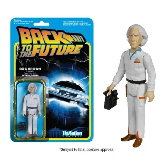 Funko Back To The Future ReAction Figure Set Of 4 image {2}