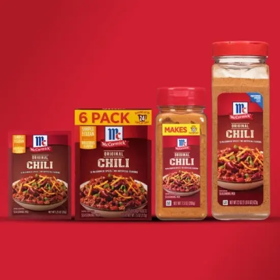 McCormick Chili Seasoning Mix Original - 1.25oz image {17}