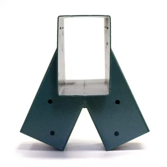 Eastern Jungle Gym 90 Degree Easy 1-2-3 A Frame Heavy Duty Powder Coated Steel Swing Set Middle Bracket for Wooden Playsets with Installation Hardware image {2}