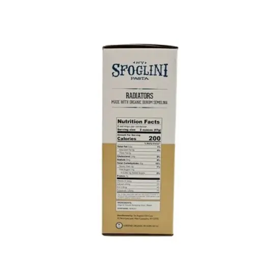 Sfoglini Organic Radiators Pasta - Case of 6/16 oz image {3}