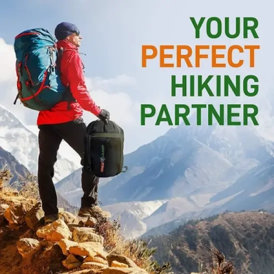 SereneLife Double Sleeping Bag, SLSBRT, Portable and Lightweight image {6}