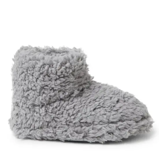 Dearfoams Kid's Tate Pile Bootie Slipper image {2}