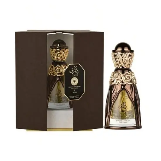 Niche Emarati Zikra By Lattafa Eau De Parfum Spray (Unisex) 3.4 Oz For Women image {3}