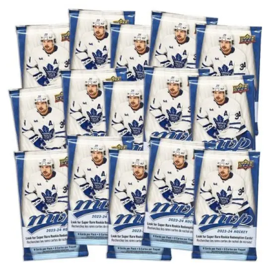 2023-24 Upper Deck Hockey MVP Trading Card Blaster Box image {2}