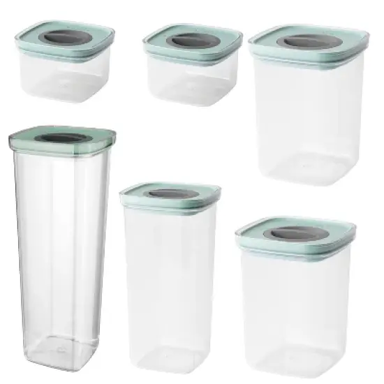 BergHOFF Leo Smart Seal Food Container Set, Green image {17}