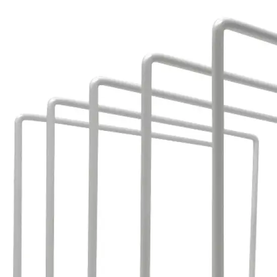 Better Houseware Coated-Steel Large Organizer in White image {1}