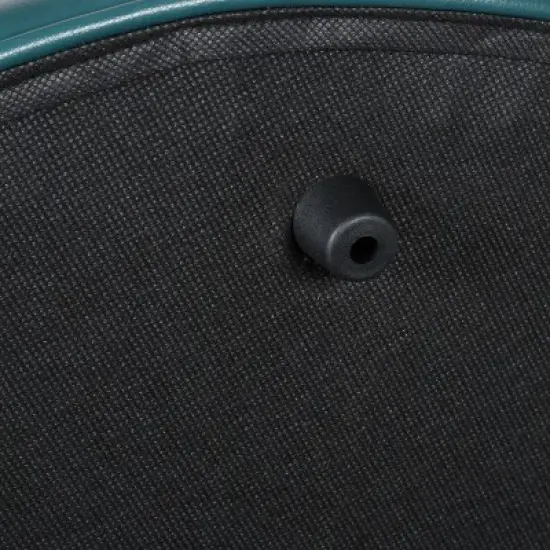 Large Round Storage Ottoman - HomePop image {6}