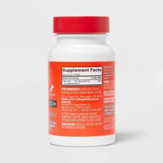 Vitamin D3 125 mcg (5000 IU) Softgels - up&up&trade; image {2}