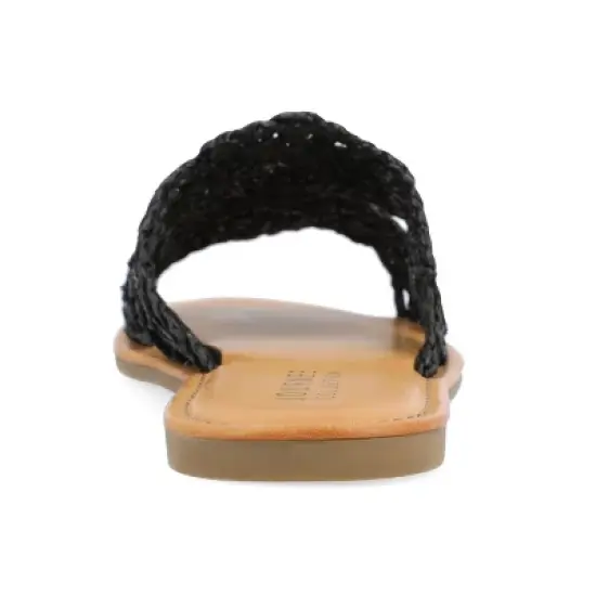 Journee Collection Womens Lissia Tru Comfort Foam Slip On Slide Flat Sandals image {2}