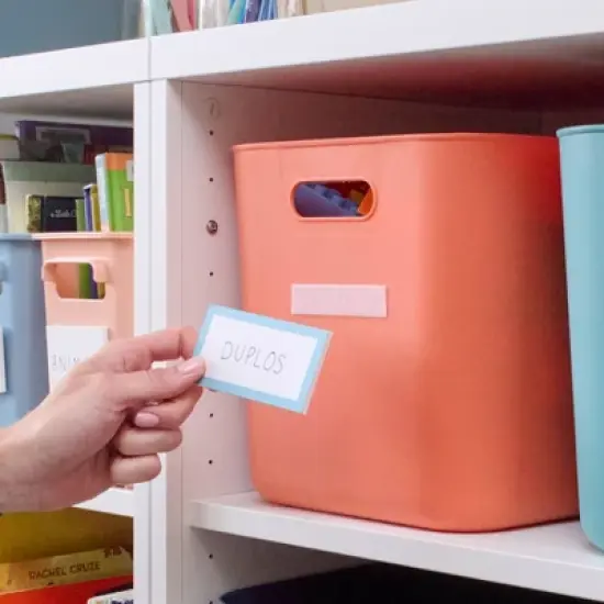 Wrap-It Stick 'Em Strips 3.5"x0.75" 16 Sets White image {3}