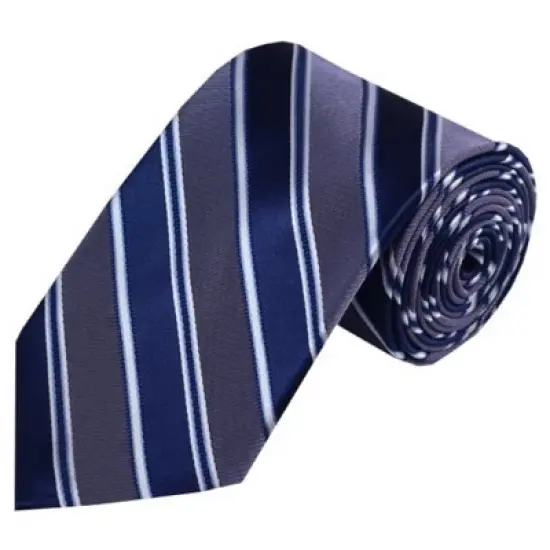 Men's Stripe 3.25 Inch Wide And 58 Inch Long Woven Neckties image {27}