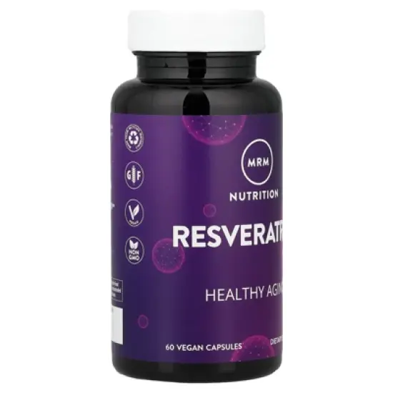 MRM Nutrition Resveratrol, 60 Vegan Capsules image {3}