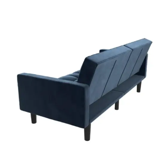 Holly Convertible Sofa Sleeper Futon with Arms - Room & Joy image {9}