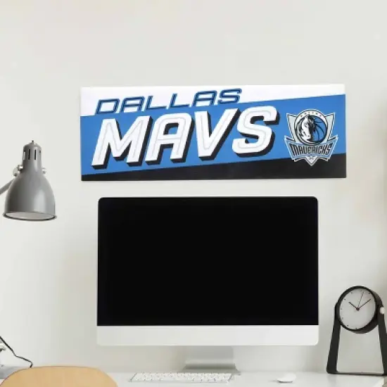 NBA Dallas Mavericks Tradition Canvas Wall Sign image {4}