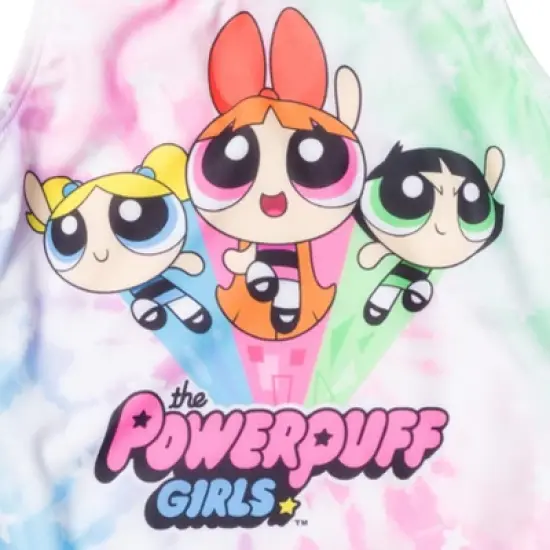 Powerpuff Girls Blossom Bubbles Buttercup One Piece Bathing Suit Little Kid to Big Kid image {3}