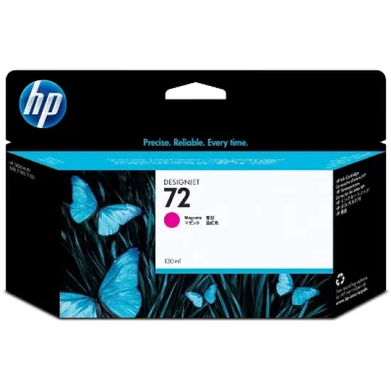 HP 72 130-ml Magenta DesignJet Ink Cartridge, C9372A image {7}