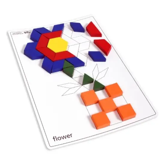 Learning Advantage Pattern Block Cards, Set of 20 image {2}
