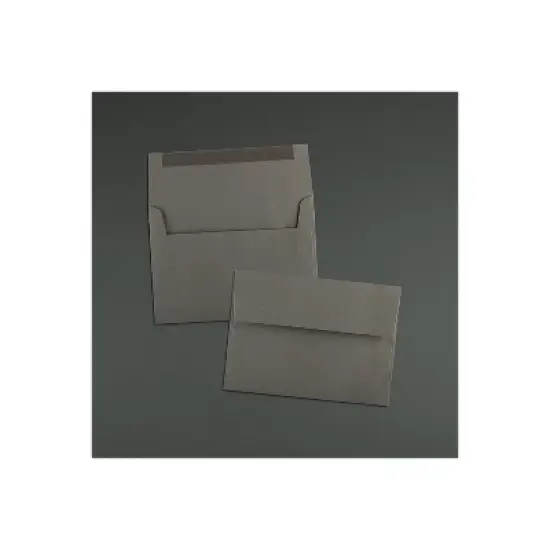 JAM Paper A7 Invitation Envelopes 5.25 x 7.25 Dark Grey 50/Pack (36396434I) image {3}