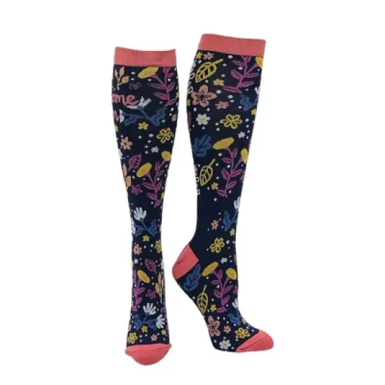 Awesome Mom Compression Socks Funny Mothers Day Compression Socks for Women - Crazy Dog Compression Socks Gift for Mom image {1}