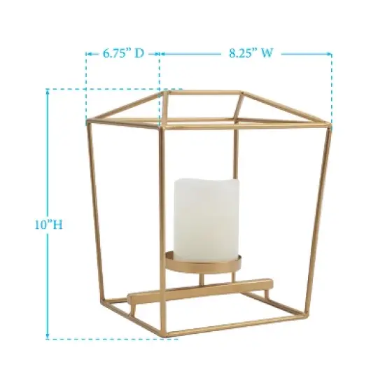 Split P Gold Taba Lantern image {3}