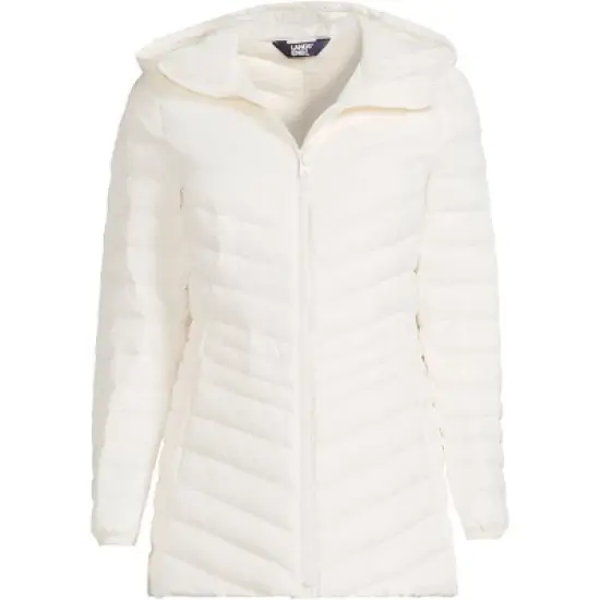 Lands' End Women's Ultralight Packable Down Jacket image {11}