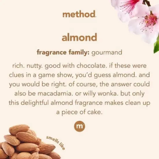 Method Almond Cleaning Products Squirt + Mop Wood Floor Cleaner - 25 fl oz image {6}
